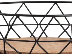 Serveringsfat & Skålar-Fruktkorg metallbröd korg frukt skål runt neo Ø 28 cm