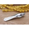 Fruktskalkniv Spetsad grönsakskniv i rostfritt stål Köksmaterial för hushållsögonborttagningsklämma