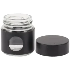 Förvaringsburkar-Förvaringsbehållare för kaffebönor i glas - Lufttät köksbehållare i rostfritt stål