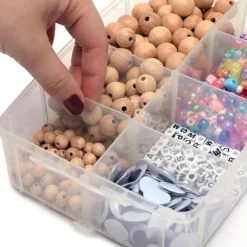 Förvaringsbox - Stapelbar Låda - Höjd: 18,5 cm