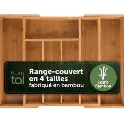 Förvaringsbricka för bestick - bestickbricka för Blumtal låda - klockband