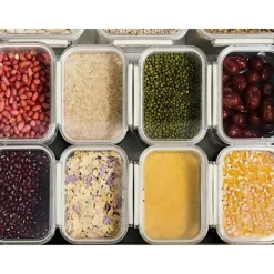 Förvaringsburkar-Förvaringsburkar 7-set - Täta köksburkar för pasta och torrvaror