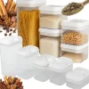 Förvaringsburkar 5-set - Täta burkar för pasta och torrvaror