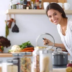 Förvaringsburkar-Förvaringsburkset, 13x10 cm, Transparent