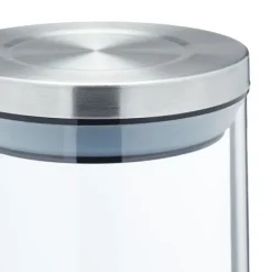 Förvaringsburkar-Förvaringsburkset, 13x10 cm, Transparent