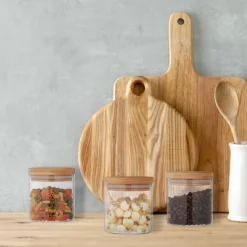 Förvaringsburkset, 10,5x10 cm, Transparent