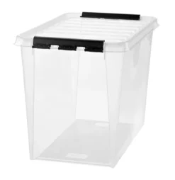 Orthex Förvaringslådor För Hemmet-Förvaringslåda - - Smart Store Classic 65 - Transparent - 61 L - Stapelbar