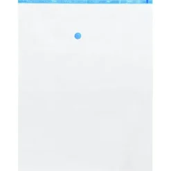 vidaXL Förvaringspåsar 50 pcs Transparent och Blå 130 x 100 cm