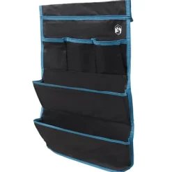 vidaXL Förvaringspåse med lagring Grå 66 x 40 cm oxford