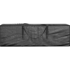 vidaXL Förvaringsväska för julgran svart 135x40x55 cm polyeten