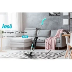 Golvdammsugare-Fuleadture R3S Blue 2-i-1 Sladdad Stavdammsugare med HEPA-Filter för Handhållen och Golvrengöring