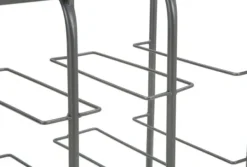 Vinflaskhållare-FURNLUX FLASKHÅLLARE FYRKANTIG GRÅ 40CM