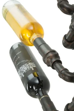 Vinflaskhållare-FURNLUX FLASKHÅLLARE MANHATTAN SVART 27CM