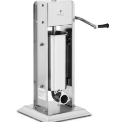 Jerkyspruta-Fyllmedel, vertikal korvfyllare, manuell, 5 l + 4 trattar