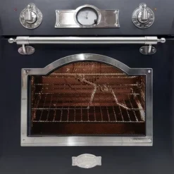 Fyra elektriska inbyggnadsugnar - Kaiser - Empire EH 6355 Em Sil - 67 L - 8 tillagningslägen - Induktion 60 cm