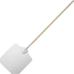 Pizzaspadar-Fyrkantig pizzaskyffel i aluminium 355 x 1320 mm - Hendi 618028