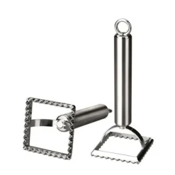 Ibili FYRKANTIG RAVIOLI CUTTER - 18% ROSTFRITT STÅL AV ÖVER KVALITET - DIMENSIONER 6 CM X 6 CM - SÄKER I DISKMASKINEN