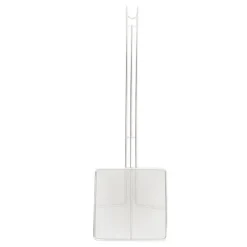 Fyrkantig skumslev i rostfritt stål för matlagning och stekning - finmaskig pastasilsked