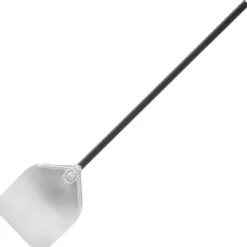 Fyrkantig trågskyffel i rostfritt stål för att ta ut pizza ur ugnen, 305 x 1320 mm - Hendi 617175