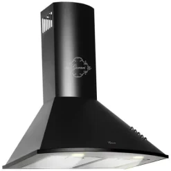 Gaskök - GURARI - GCH E 610 BL - Elektrisk ugn 60 L - Kolfilterfläkt 1000m³/h - Svart