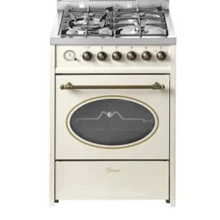 Gasspis - GURARI - GCH G 614 CR - 60 cm - 4 Kw WOK - Multifunktionell + fläkt GCH F 461 BG 9