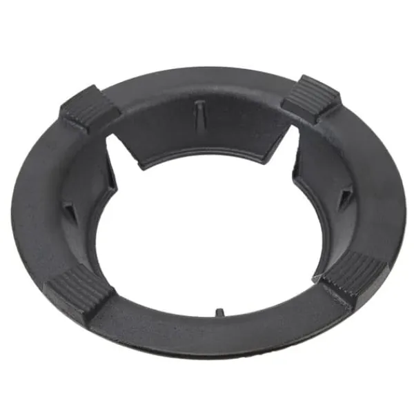 Gasspis Kåpa Vindtätt fäste Energisparande Anti-halk Gjutjärn Gasspis Samla eldhuva för hem kök Fyra klor