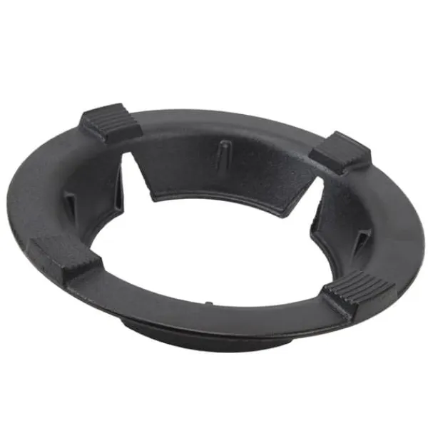 Gasspis Kåpa Vindtätt fäste Energisparande Anti-halk Gjutjärn Gasspis Samla eldhuva för hem kök Fyra klor