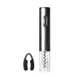 GE27806-Elektrisk vinöppnare, laddningsbar automatisk korkskruv, korkborttagare, grå