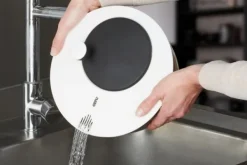 GEFU Rotare salladsslunga Svart, Vit Vev/handtag