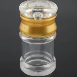 Genomskinlig Akryl Guld Oljeflaska - Liten kökskryddkruka