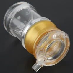 Genomskinlig Akryl Guld Oljeflaska - Liten kökskryddkruka