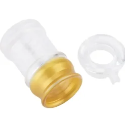 Genomskinlig Akryl Guld Oljeflaska - Liten kökskryddkruka