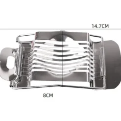 Äggdelare för kokta ägg Rostfritt stål