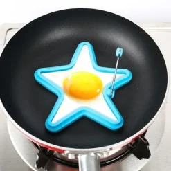 Köksformar-Äggform Stjärna Silikonform