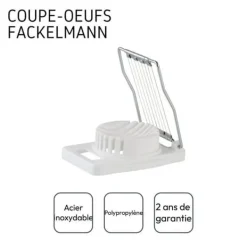 Äggklyftare i plast och rostfritt stål Fackelmann Handmade Tradition