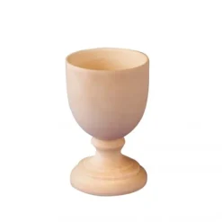 Serveringsfat & Skålar-Äggkoppar i Trä 10 st - Måla Själv - Höjd 6,5 cm