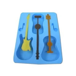 Gitarrform för isbitar eller chokladkaka ovanlig istärningsform