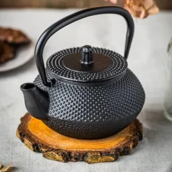 Kaffe- & Tekannor-Gjutjärn tekanna infuser 0,3L KINGHOFF KH-1817