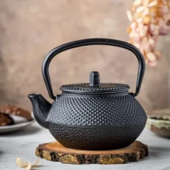 Kaffe- & Tekannor-Gjutjärn tekanna infuser 0,3L KINGHOFF KH-1817