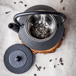 Kaffe- & Tekannor-Gjutjärn tekanna infuser 0,3L KINGHOFF KH-1817
