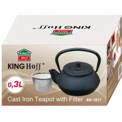 Tebryggare-GJUTJÄRNKANNA 300ml MED FILTER KINGHOFF KH-1817