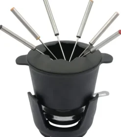 Fondueset-GJUTJÄRNSFONDSET FÖR 6 PERSONER KINGHOFF KH-1195