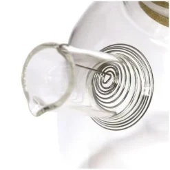 Kaffe- & Tekannor-Glas- och bambuteekanna - 1 L