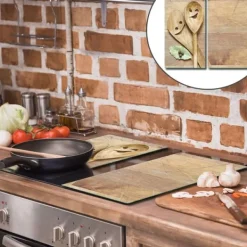 Skärbrädor-GLAS SKÄRBRÄDA 2x 30x52 KÖK