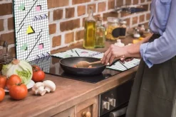 GLAS SKÄRBRÄDA 2x 30x52 MÖNSTER