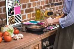 Mat- & Dryckesschabloner-GLAS SKÄRBRÄDA 2x 30x52 MOSAIK