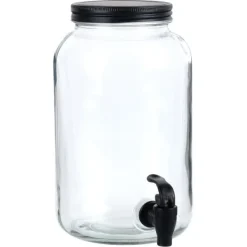 Dryckesautomater-Glasburk med kran 3,2 l