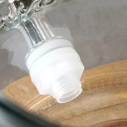 Dryckesautomater-Glasburk med kran 8 l + 12 glas 200 ml