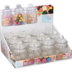 Förvaringsburkar-Glasburk med lock 0,3 liter