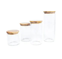 Förvaringsburkar-Glasburk THERON D10xH18cm med lock